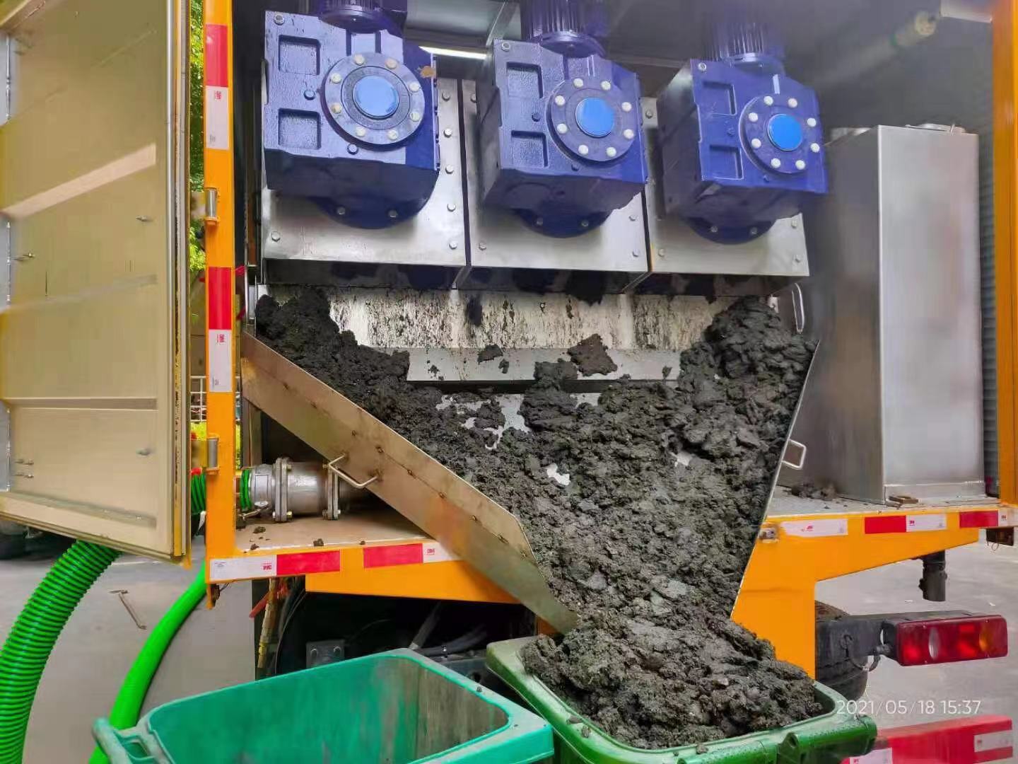 徐汇化粪池清掏城市维护站-泥浆净化干湿分离处理